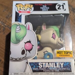 Funko Pop Stanley Vinyl Figure with Pink and Green Accents